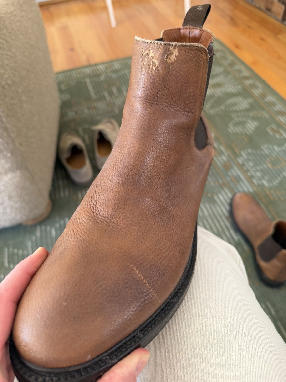 Frye Frye Lug Sole Chelsea Size US 9.5 / EU 42-43 - 4 Thumbnail