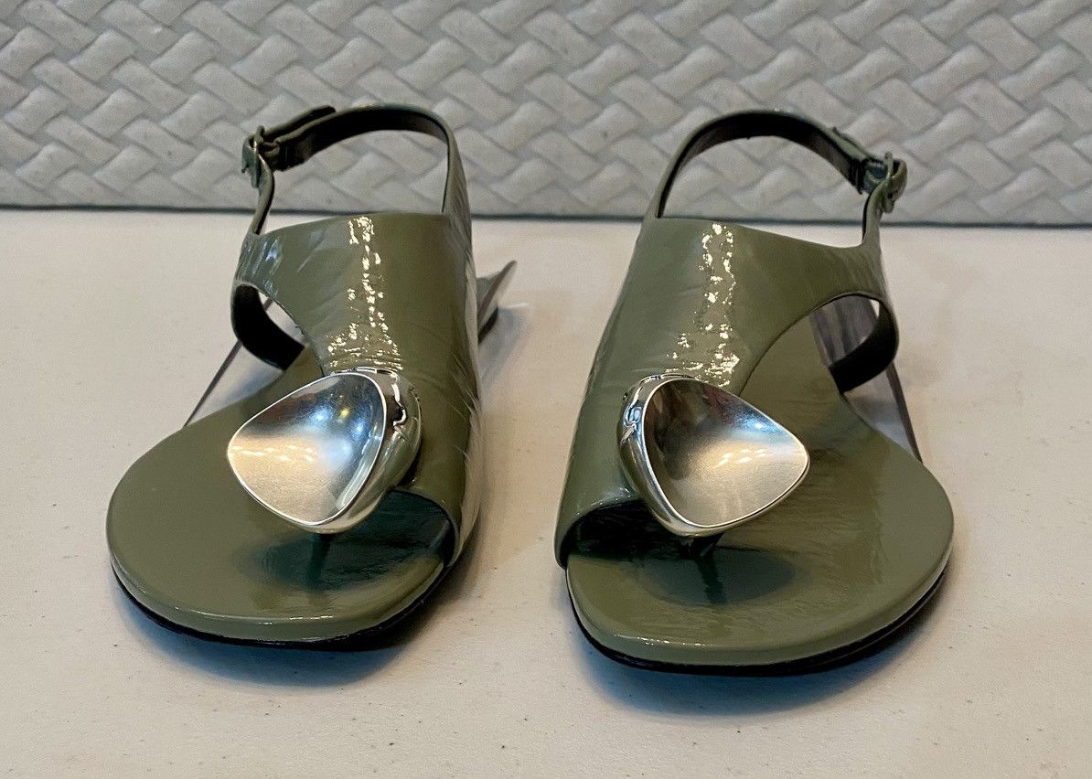 Tory Burch Tory Burch Patos Slingback Architectural Thong Sandal 6 NEW Size US 6 / IT 36 - 1 Thumbnail