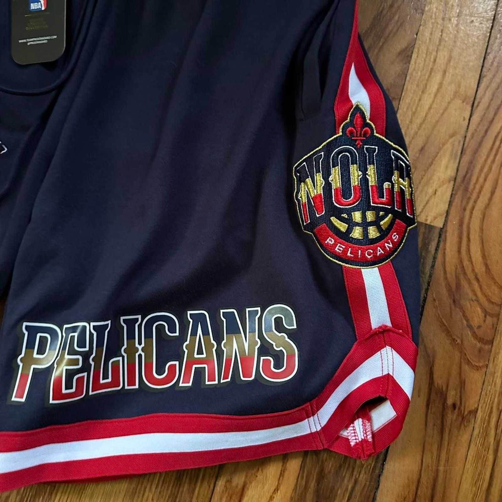 NBA NWT Pro Standard NOLA NBA Zion Pelicans Player Shorts S Size US 26 / EU 42 - 5 Thumbnail