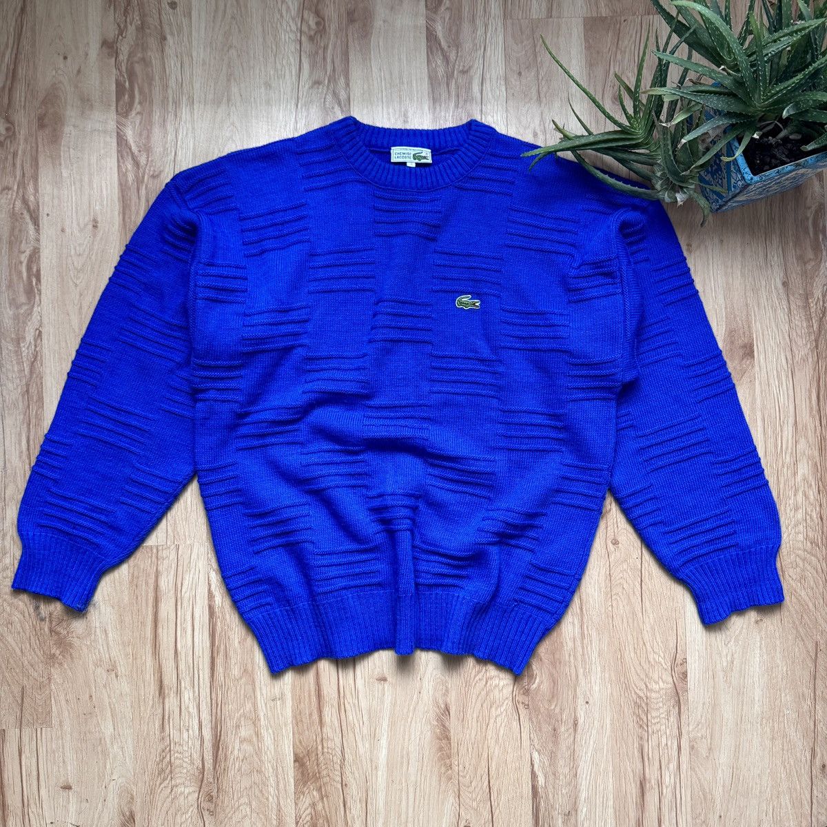 Lacoste Chemise Lacoste sweater vintage retro Size US L / EU 52-54 / 3 - 1 Thumbnail