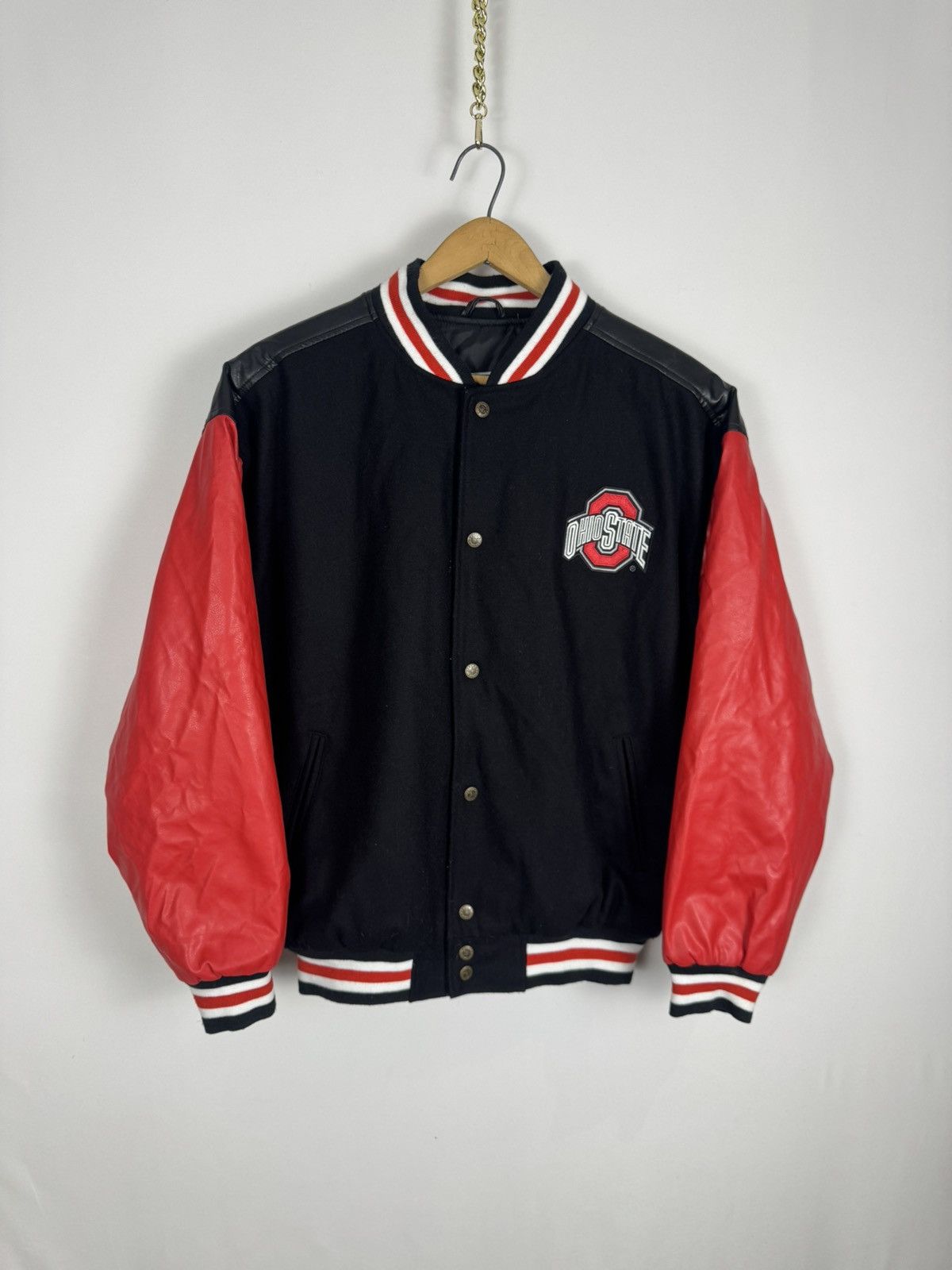 Steve And Barrys Vintage Ohio State Varsity Jacket Steve & Barrys Size US M / EU 48-50 / 2 - 2 Thumbnail