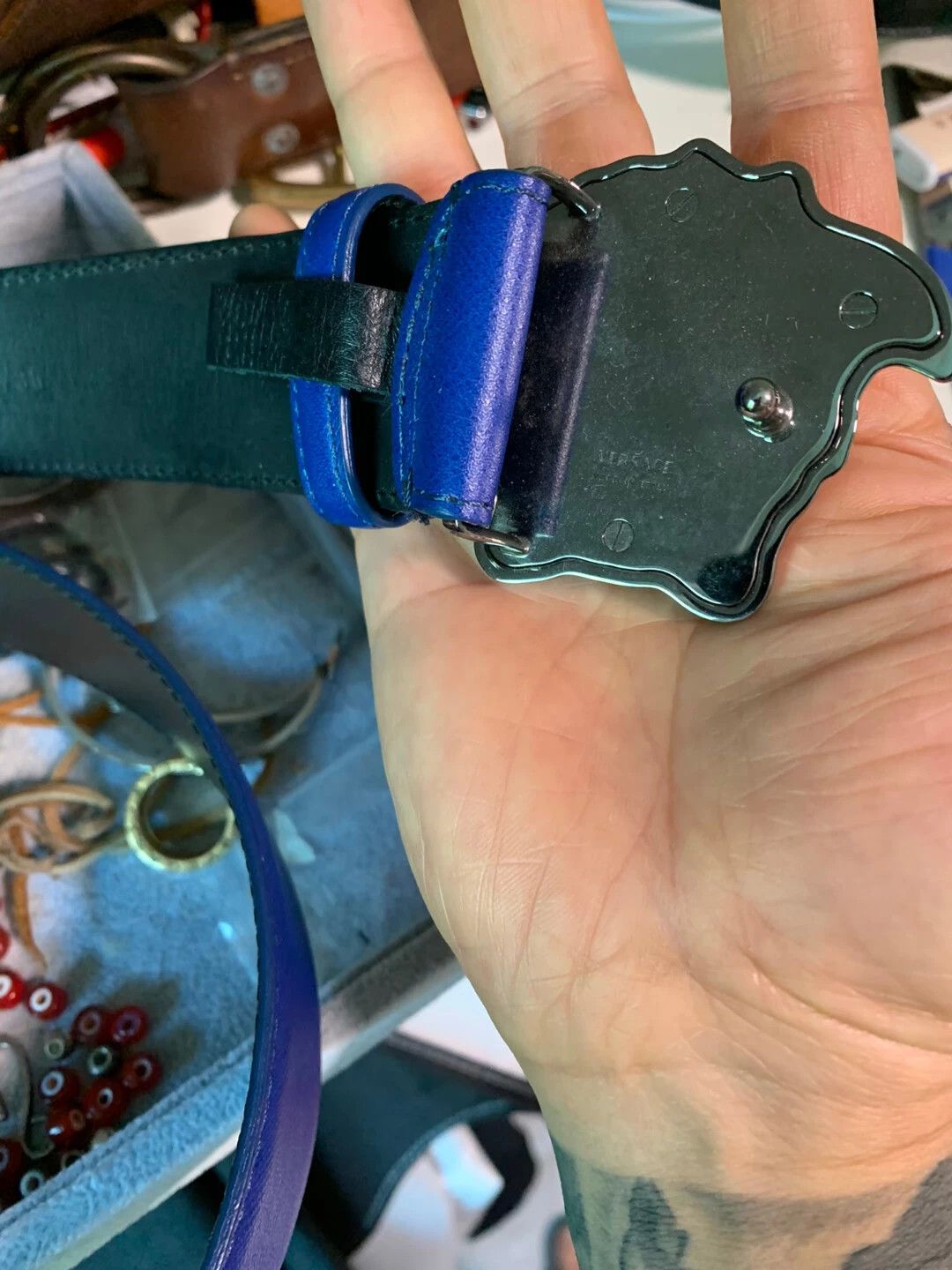 Versace Versace belt size 90 9/10 Size ONE SIZE - 4 Thumbnail
