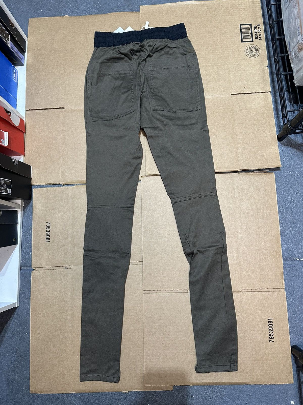 FOG Essentials Drawstring Trouser Zipper Pants Fear Of God Size US 27 - 6 Thumbnail