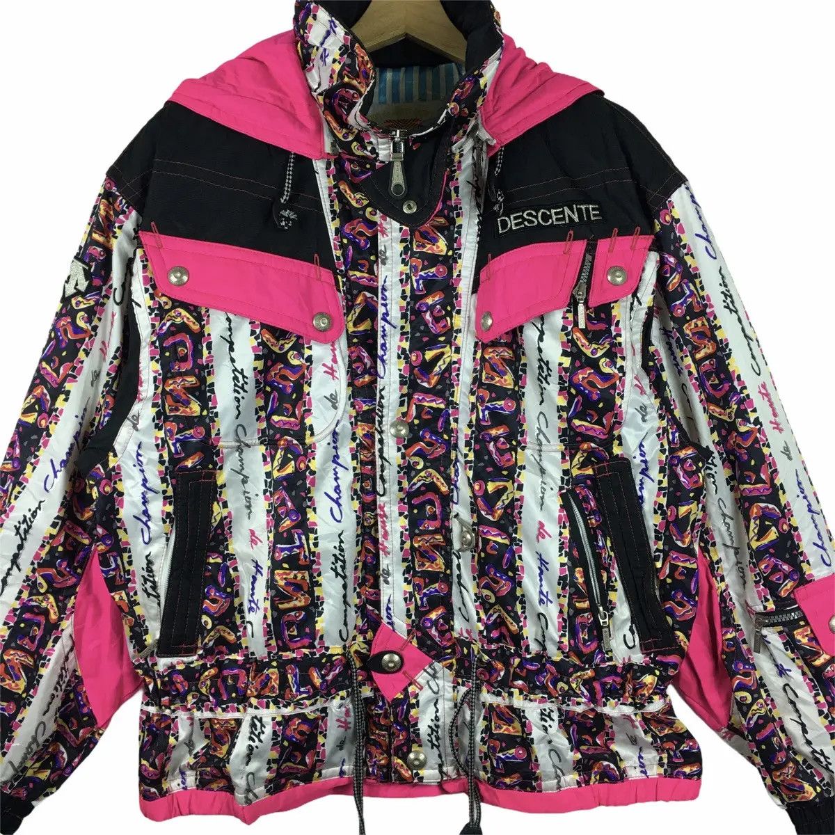 Descente × Japanese Brand Vtg DESCENTE JAPAN Ski Winter Jacket Parka Trench Outdoor Size L / US 10 / IT 46 - 2 Thumbnail