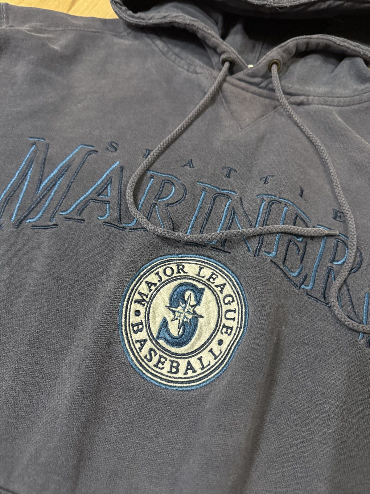 Lee × MLB × Vintage VINTAGE LEE X MLB MARINERS HOODIE Size US M / EU 48-50 / 2 - 3 Thumbnail