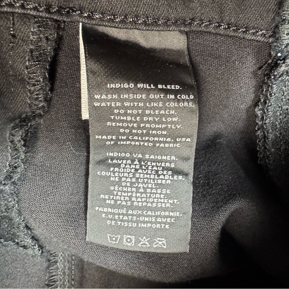 J Brand J Brand Mama J Maternity Black Jeans in Hewson Size 24 Size 24" / US 00 / IT 34 - 9 Thumbnail