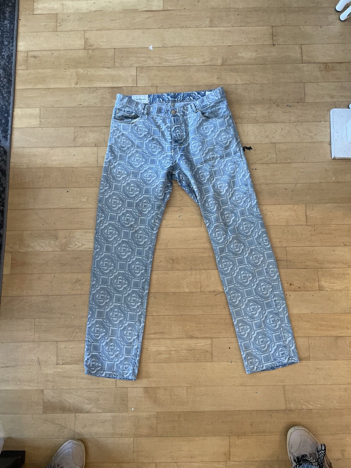 Casablanca FW22 Jacquard Denim Size US 34 / EU 50 - 1 Thumbnail