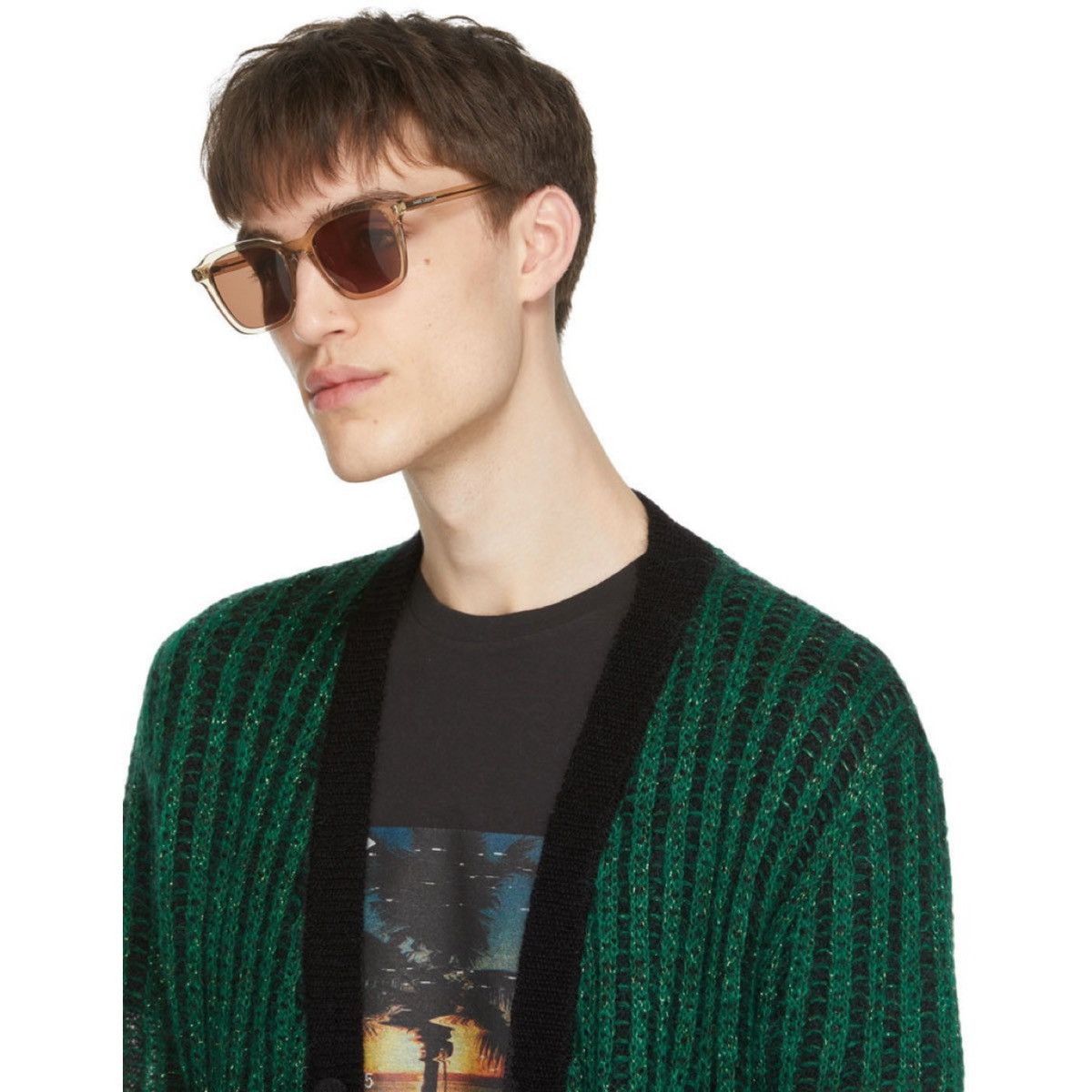 Saint Laurent Paris Saint Laurent SL 457 Sunglasses Size ONE SIZE - 6 Thumbnail