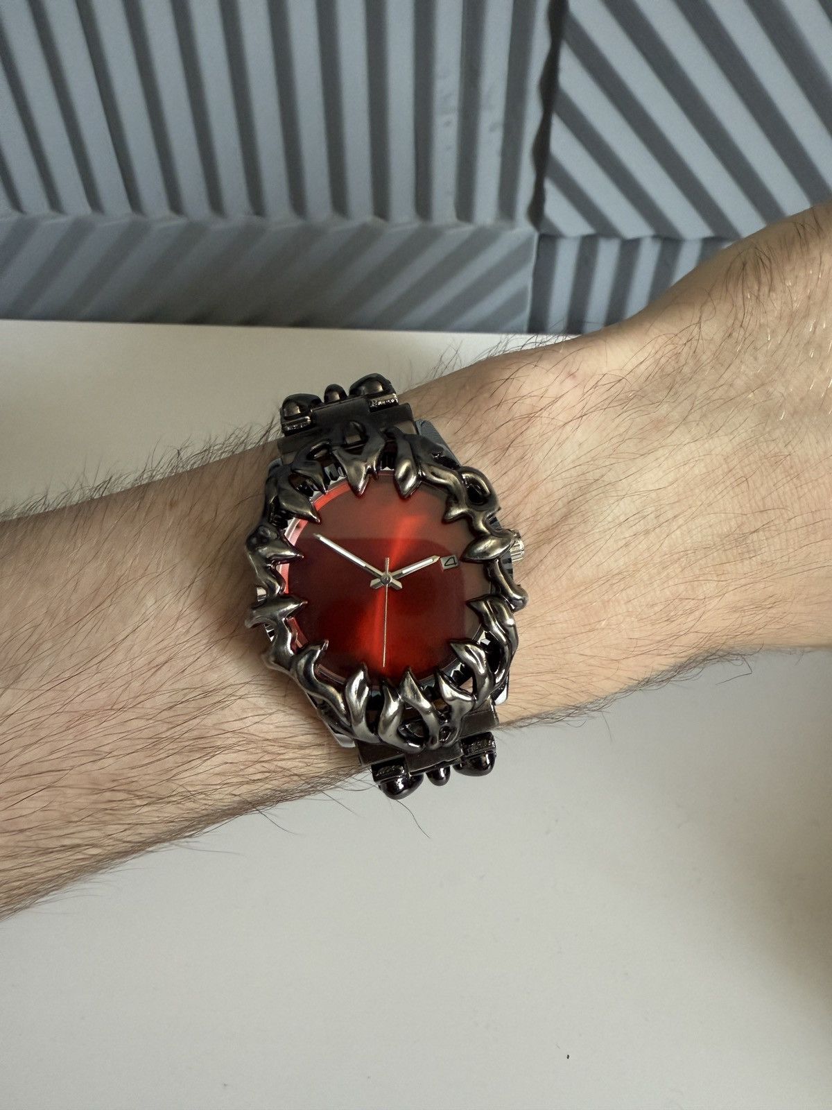 Vintage American Claw watch melting steel vintage design Y2K Size ONE SIZE - 4 Thumbnail