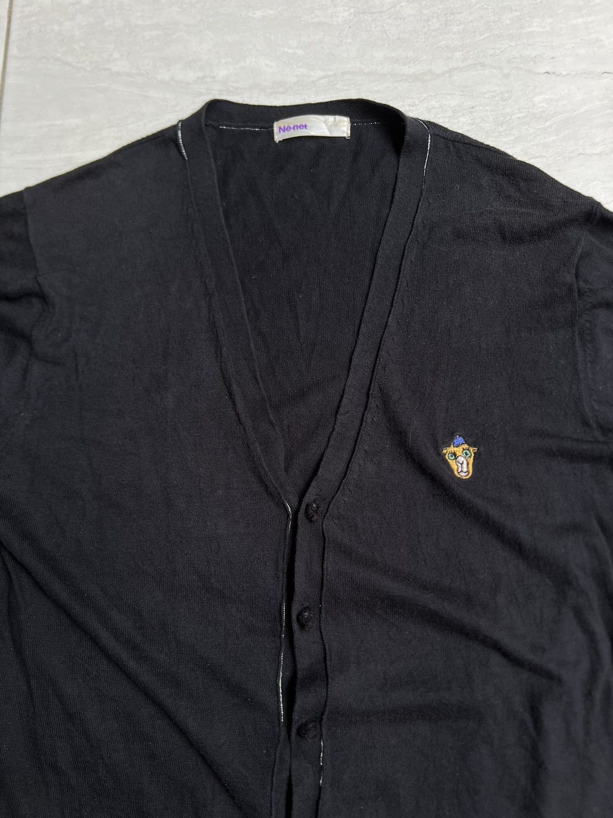 Ne-Net NE-NET Issey Miyake Black Cardigan Size US S / EU 44-46 / 1 - 3 Thumbnail