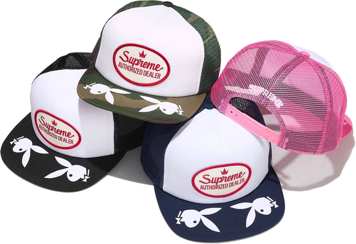 Playboy × Supreme Supreme Playboy Mesh Back 5-Panel Size ONE SIZE - 1 Preview
