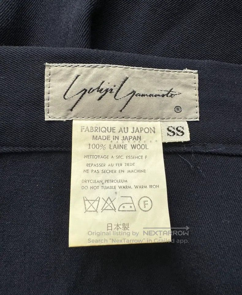 Yohji Yamamoto Yohji Yamamoto size ss Marubi Dark Blue Skirt Size 24" / US 00 / IT 34 - 5 Thumbnail