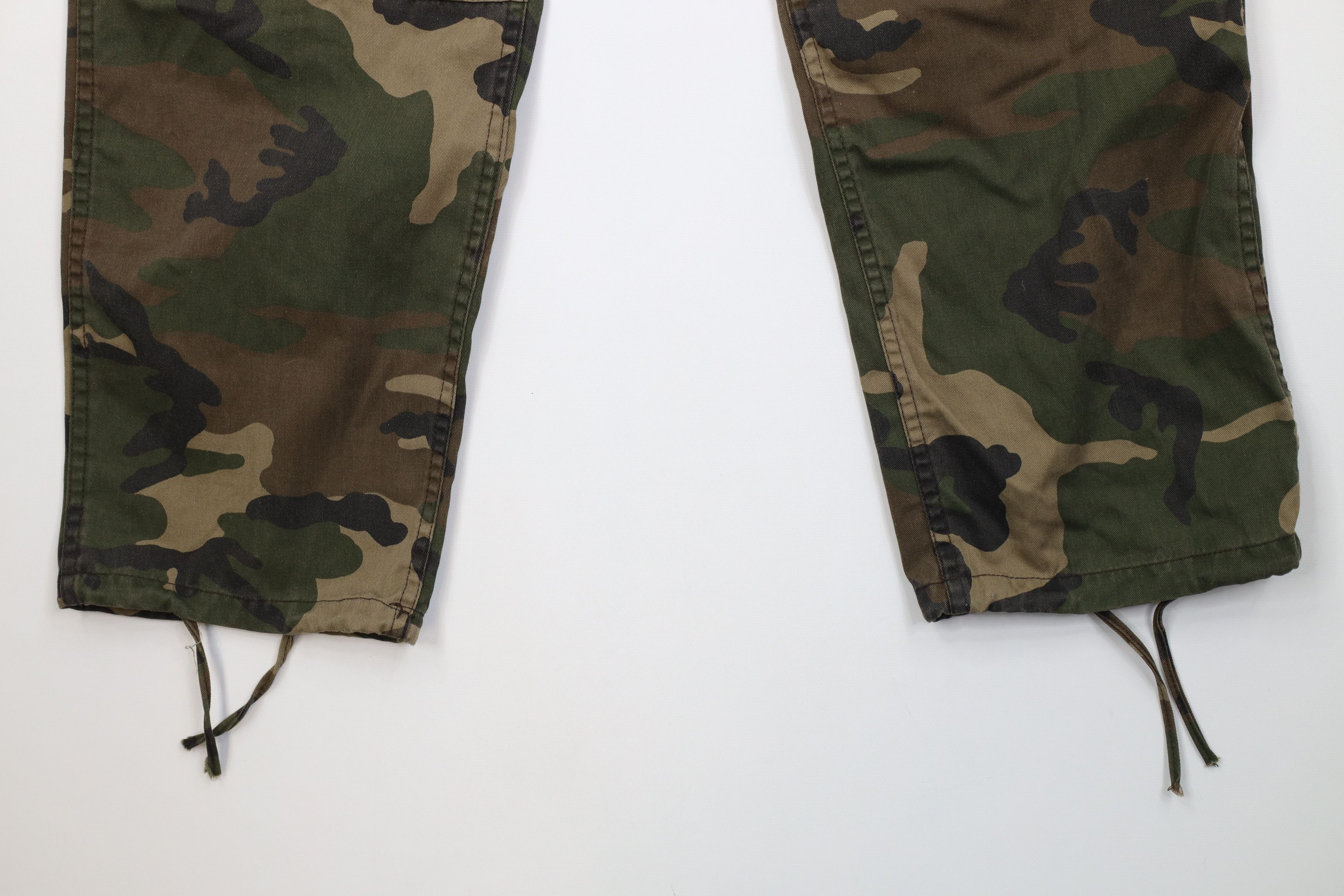 Winchester Vintage 90s Winchester Knee Wide Leg Camouflage Cargo Pants Size US 34 / EU 50 - 4 Thumbnail