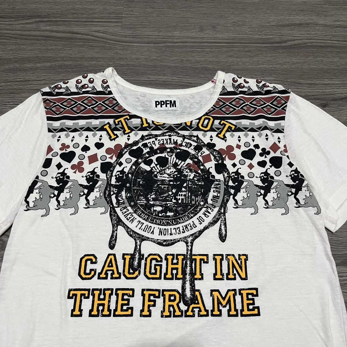 PPFM 2000s Tribal Geometric Pattern T-shirt Size US S / EU 44-46 / 1 - 2 Thumbnail