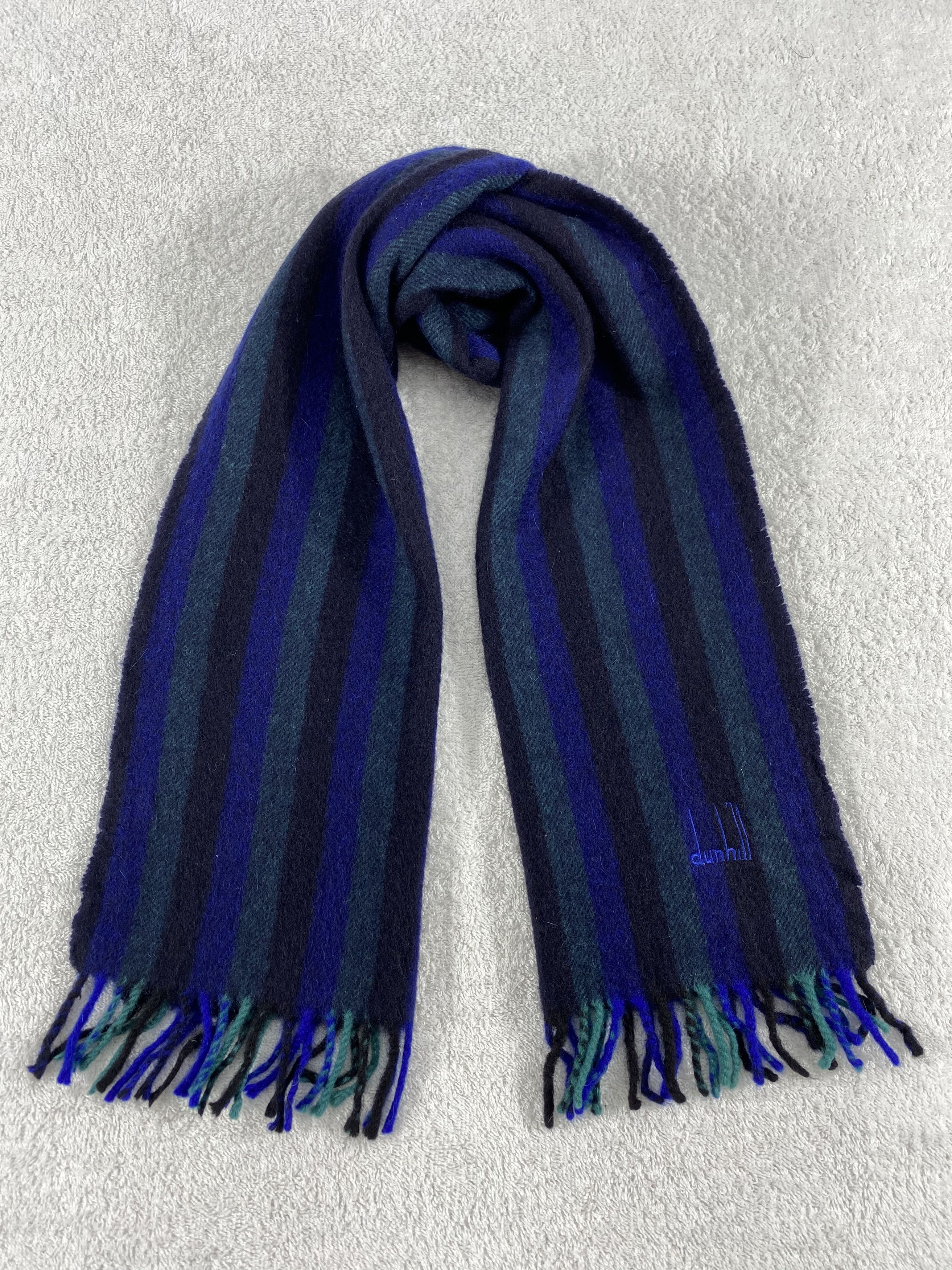 Alfred Dunhill Vintage Dunhill Scarf/Muffler/Neckwear MF708 Size ONE SIZE - 1 Thumbnail