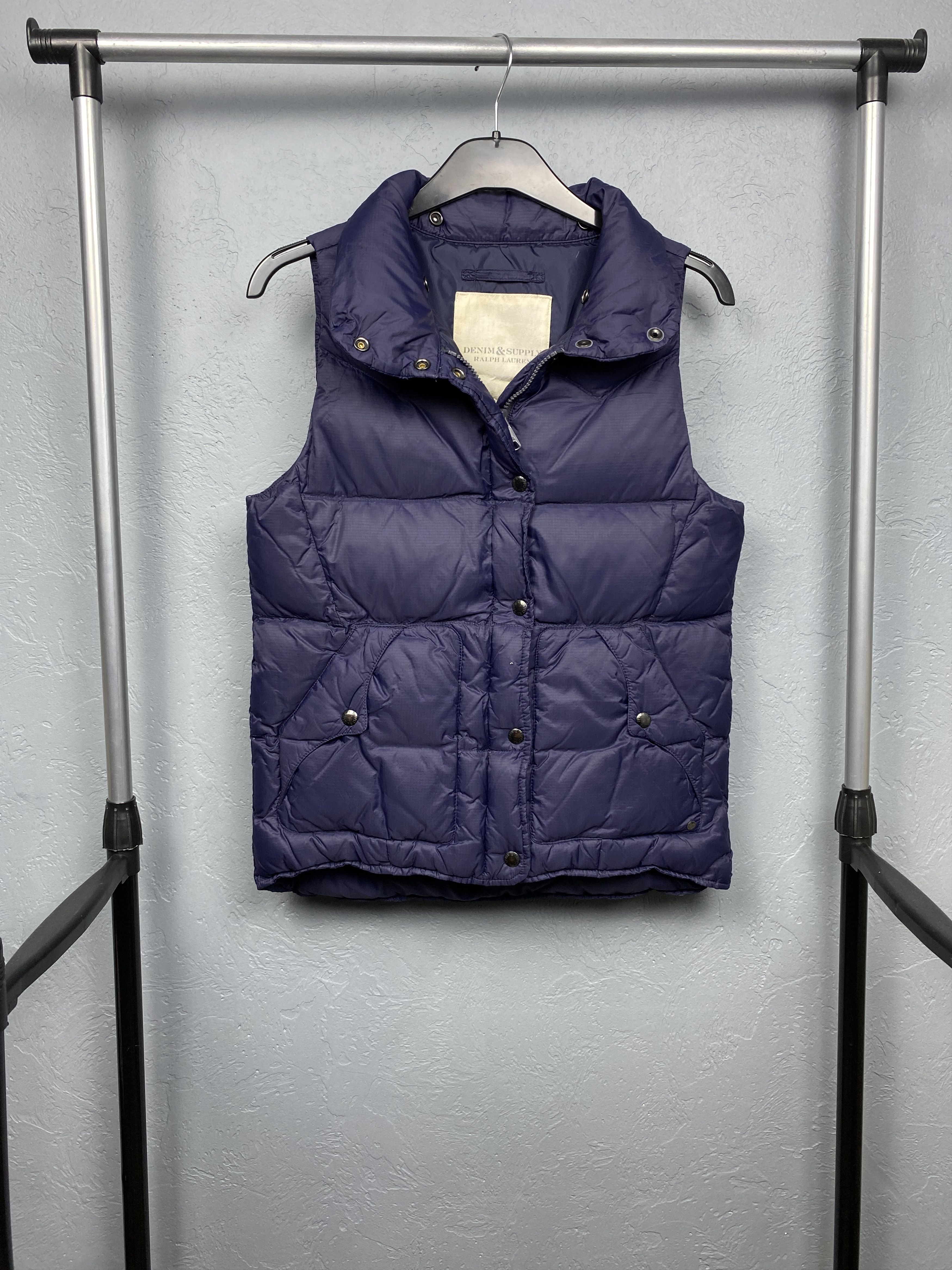 Denim & Supply Ralph Lauren Denim And Supply Polo Ralph Lauren Womens Puffer Vest Size XS / US 0-2 / IT 36-38 - 1 Thumbnail
