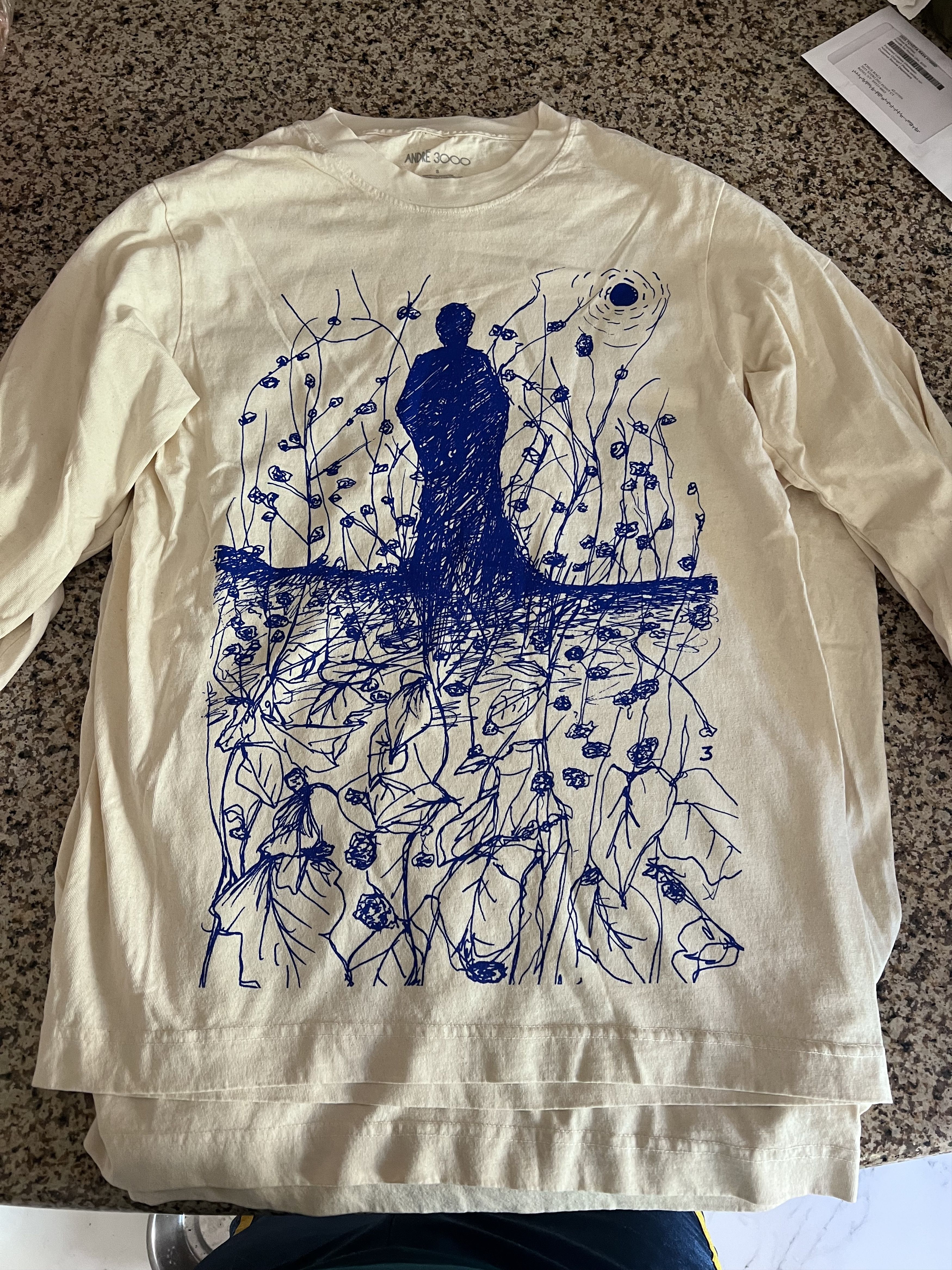 Band Tees André 3000 Sketch Tour Long-Sleeve Size Small Size US S / EU 44-46 / 1 - 5 Thumbnail