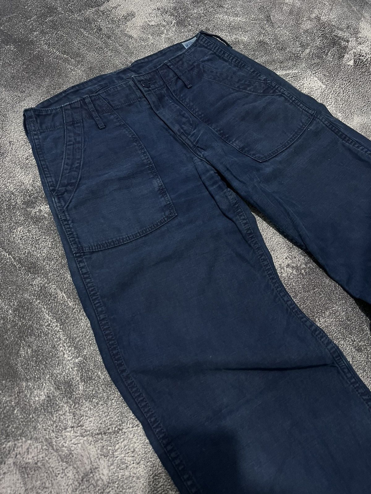 Orslow Orslow Fatigue Buckle Back Pants Size US 29 - 6 Thumbnail