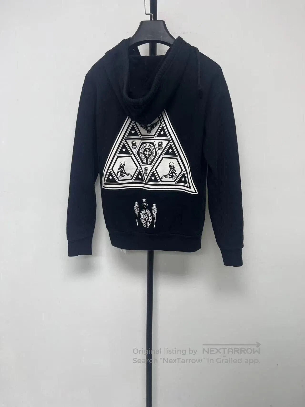 Chrome Hearts chrome hearts foti skull zip hoodie. Size US XS / EU 42 / 0 - 2 Thumbnail
