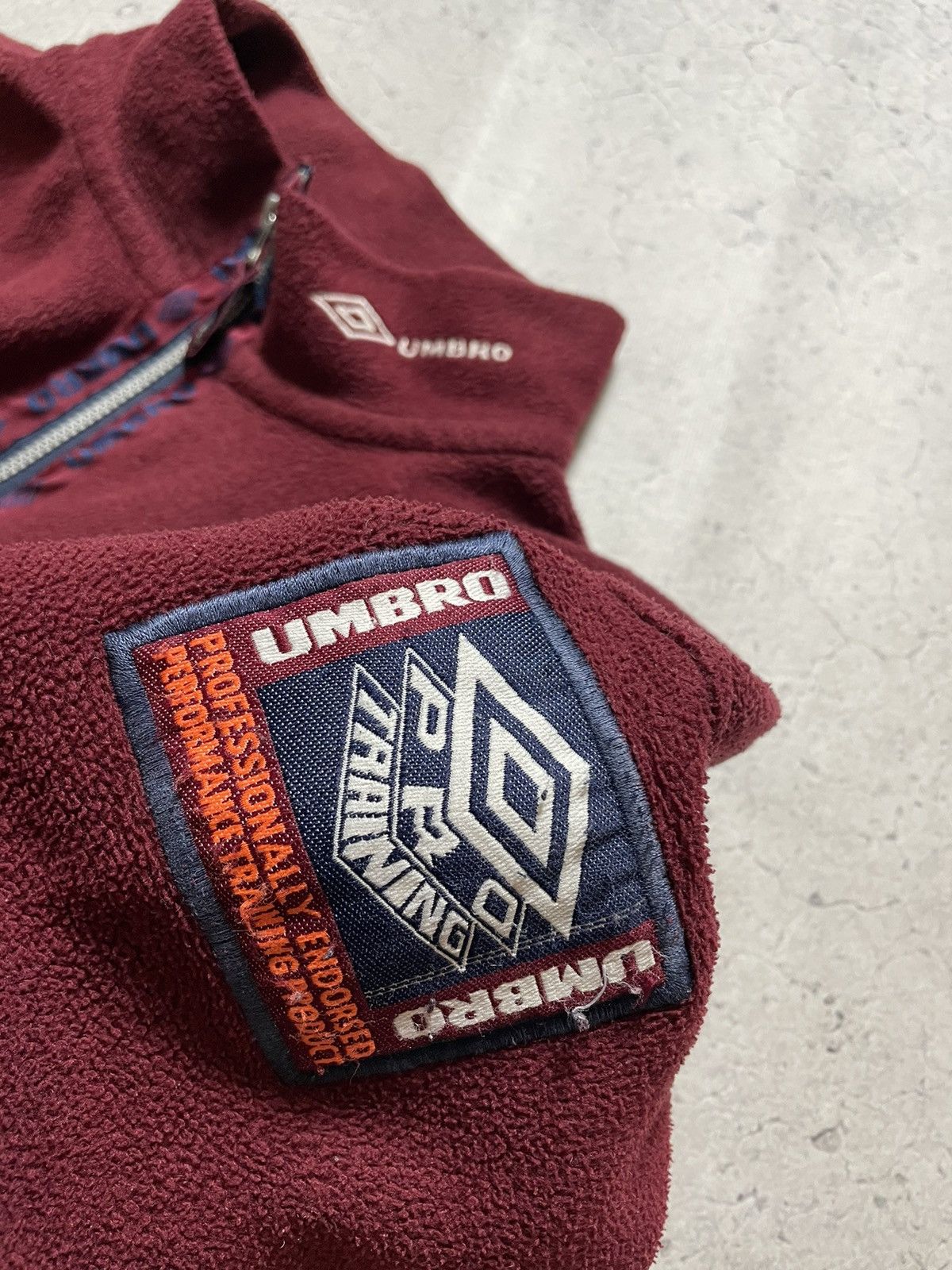 Umbro Vintage 90s Umbro Big Logo Retro Fleece Jacket Y2K Size US XL / EU 56 / 4 - 9 Thumbnail