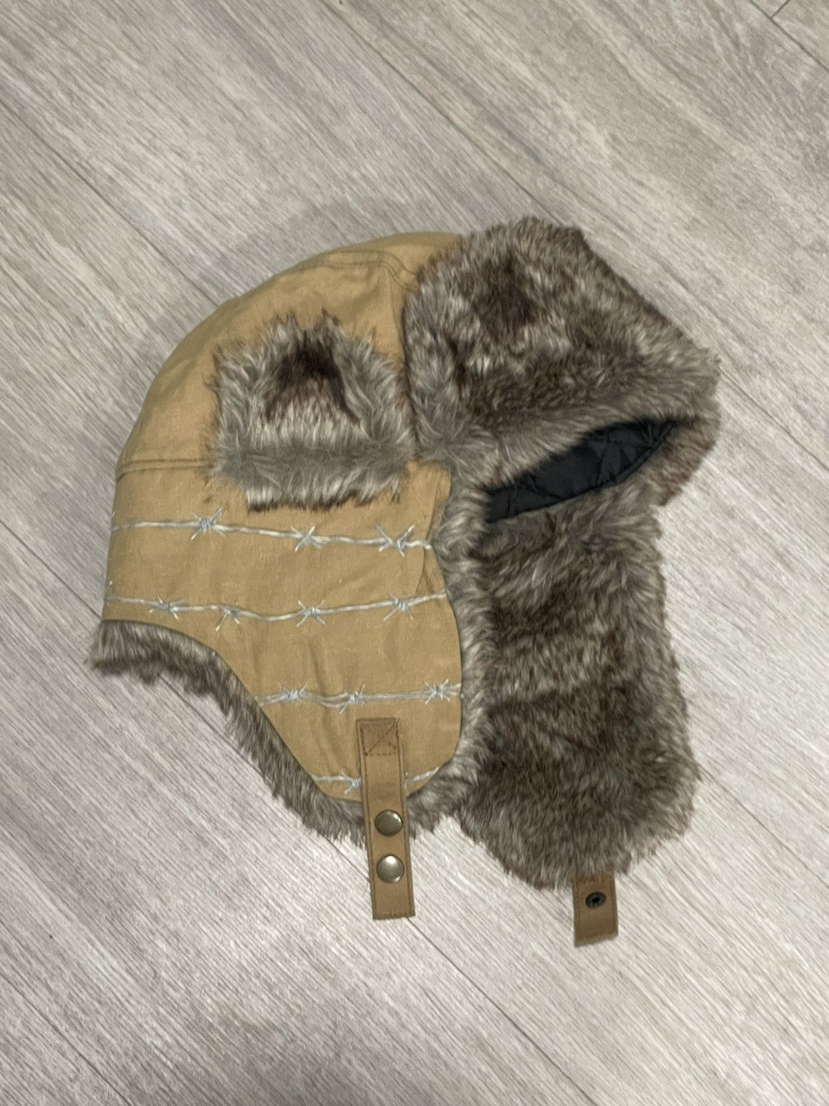 Other Reworked Russian Trapper Hat Size ONE SIZE - 2 Thumbnail