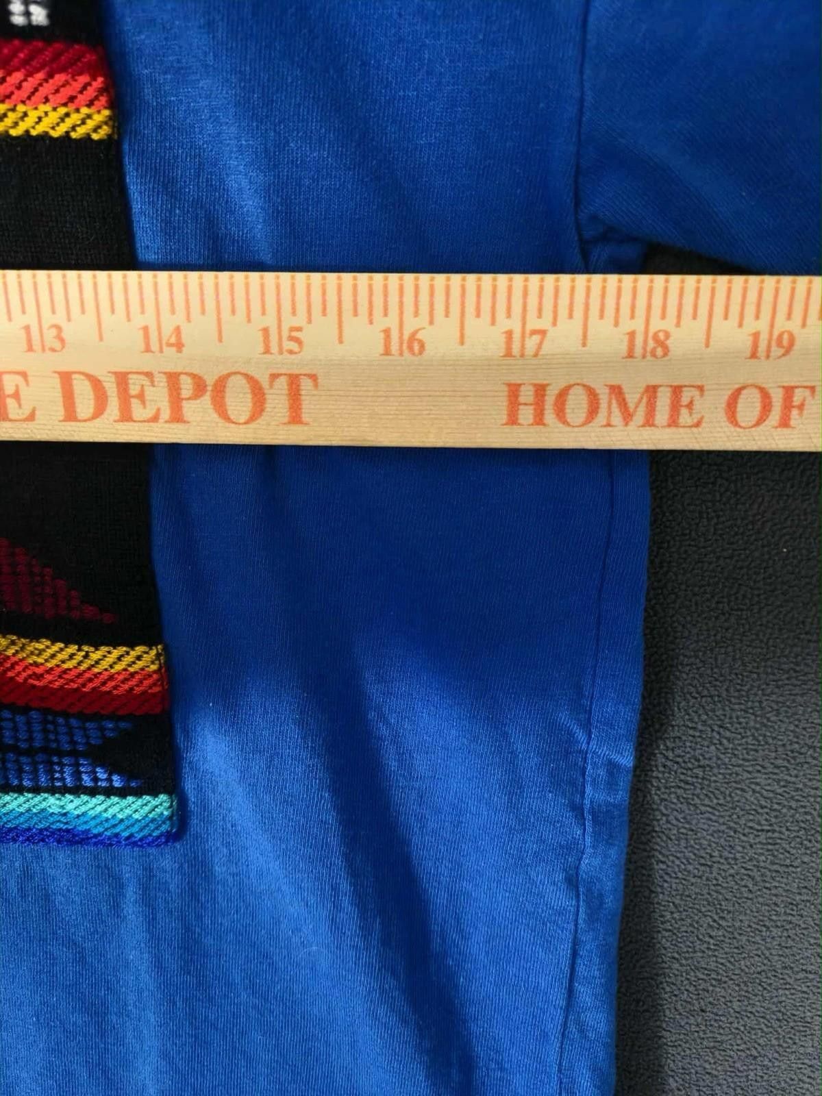 Tellason Vintage Guatemala Souvenir T-Shirt Blue Embroidered M #3 Size US M / EU 48-50 / 2 - 3 Thumbnail