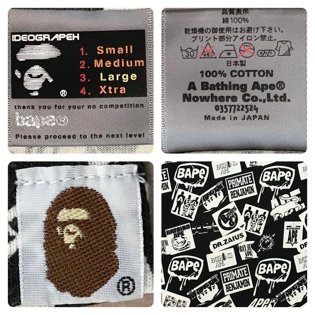 Bape × Nigo BAPE MIX LOGO T-shirt a bathing ape NIGO Size US L / EU 52-54 / 3 - 5 Thumbnail