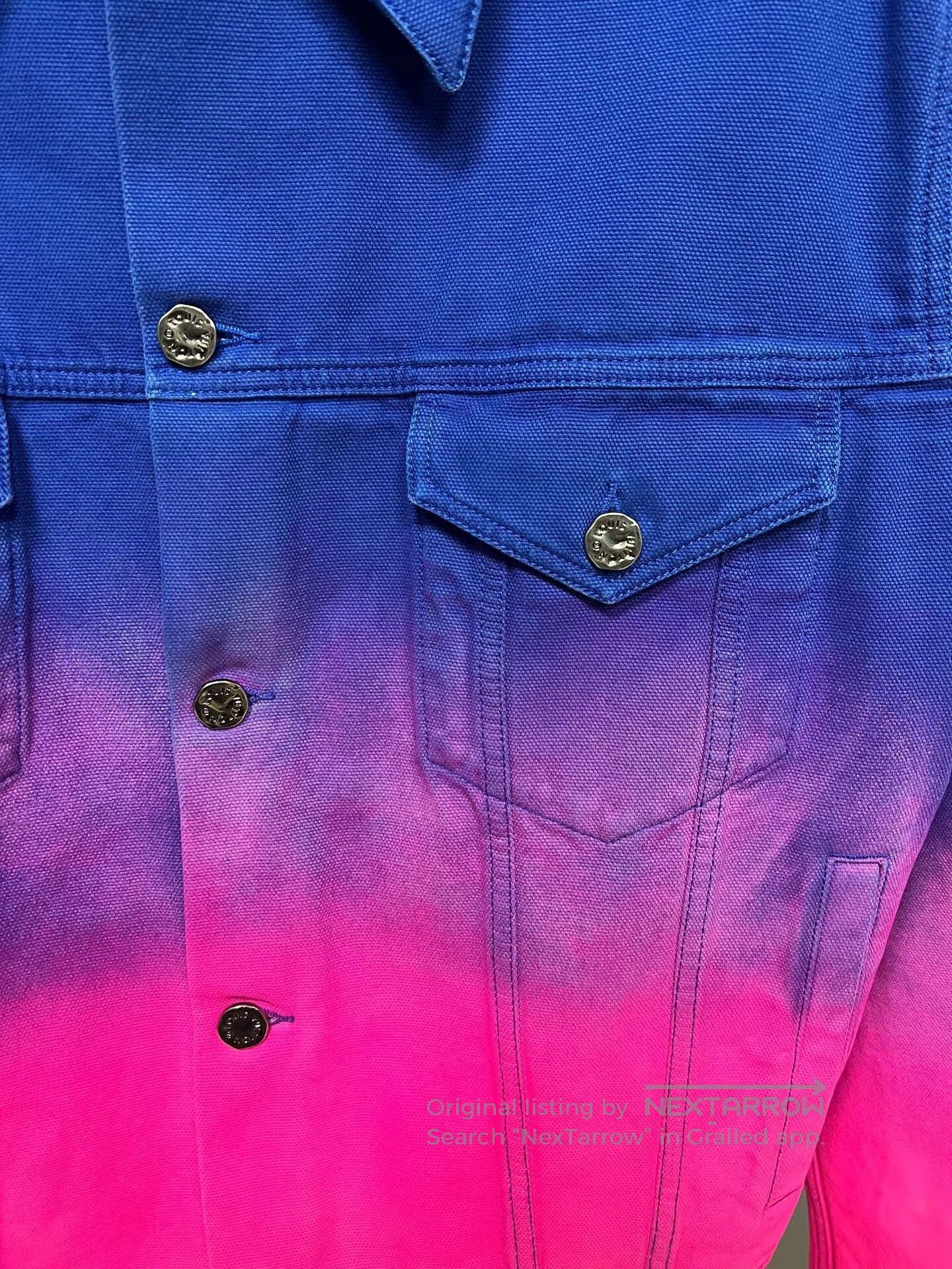 Louis Vuitton louis vuitton blue pink gradient jacket. Size US L / EU 52-54 / 3 - 3 Thumbnail
