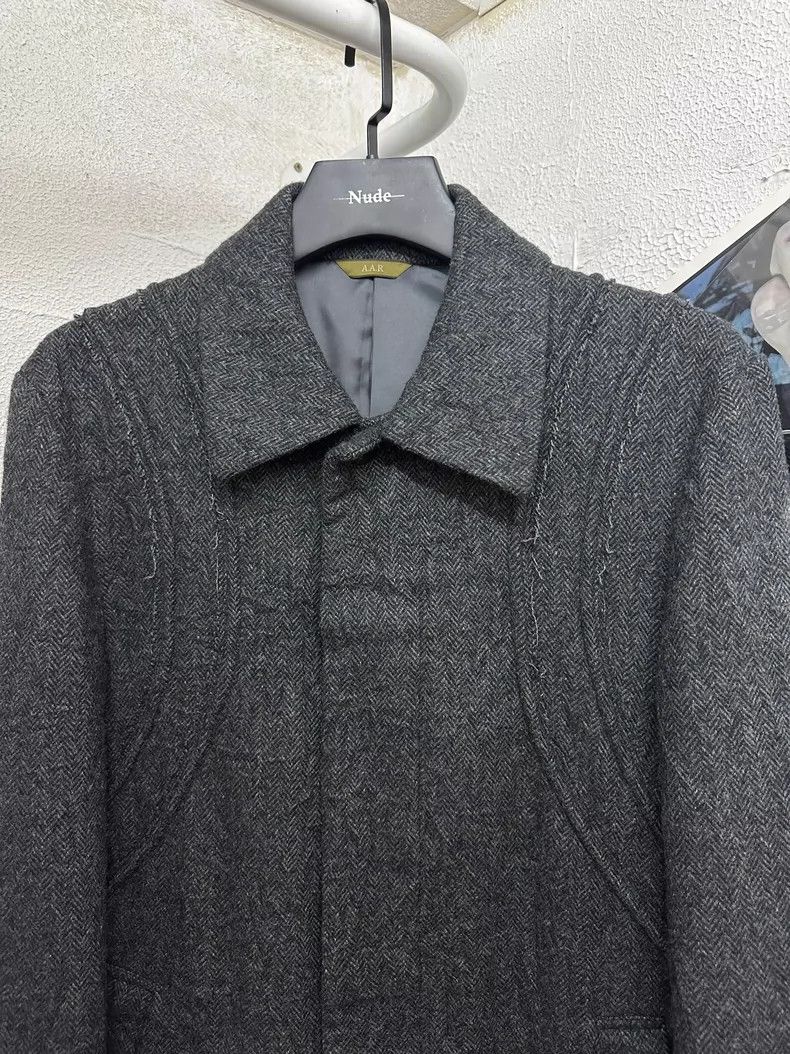 Yohji Yamamoto Yohji Yamamoto Wool coat ruffled wool coat Size US L / EU 52-54 / 3 - 3 Thumbnail