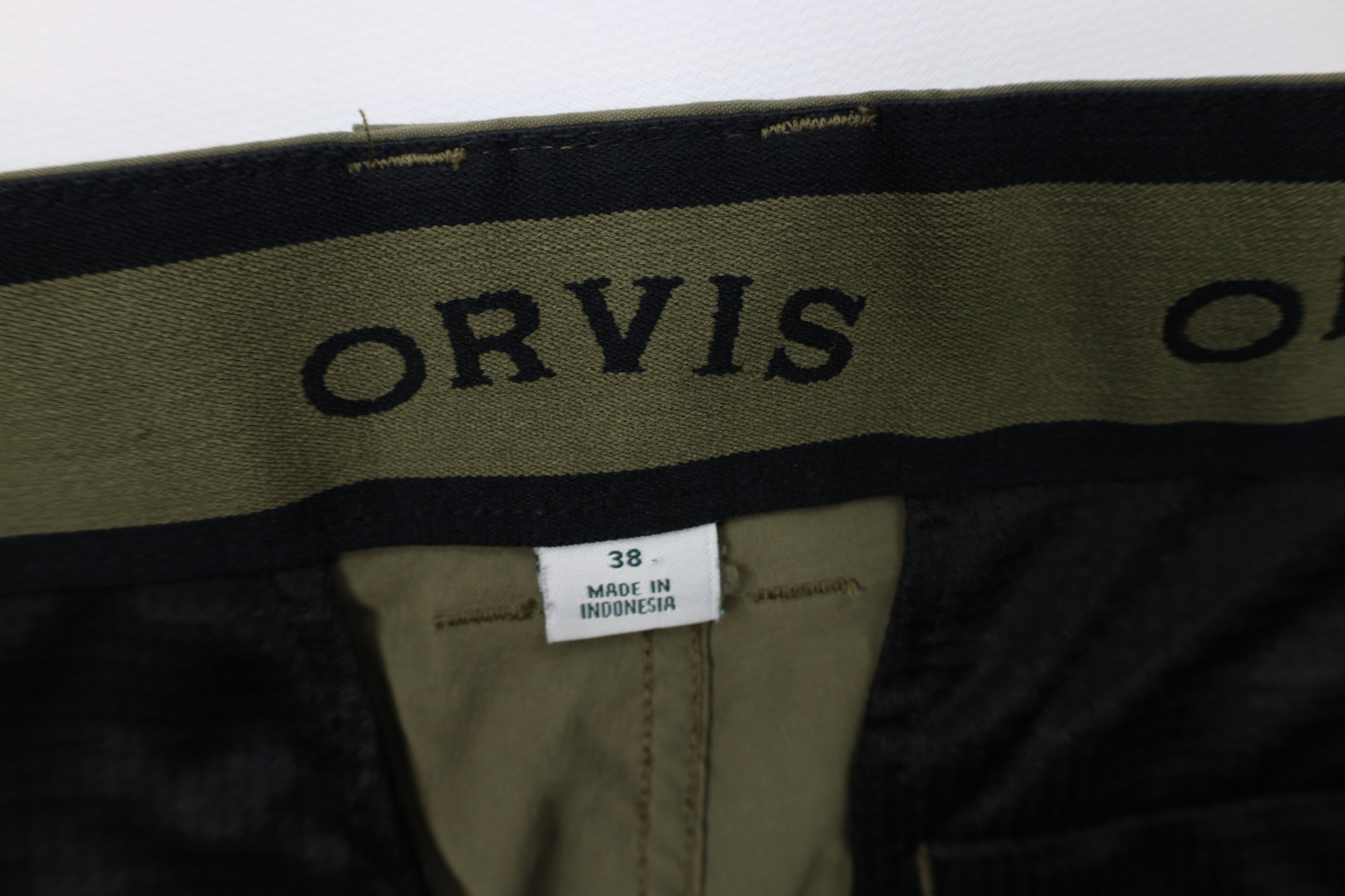 Orvis Orvis Outdoor Hiking Trekking Trail Cargo Shorts Olive Green Size US 38 / EU 54 - 7 Thumbnail