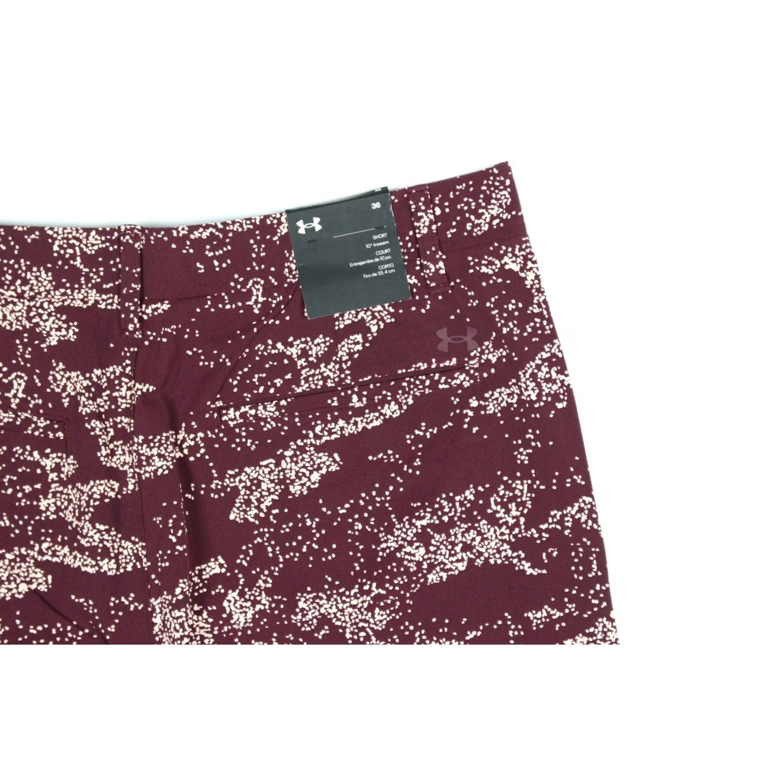 Under Armour Under Armour Men's Storm 10" Golf Shorts Red 36 Bermuda Stretch 1377303 600 Size US 36 / EU 52 - 3 Thumbnail