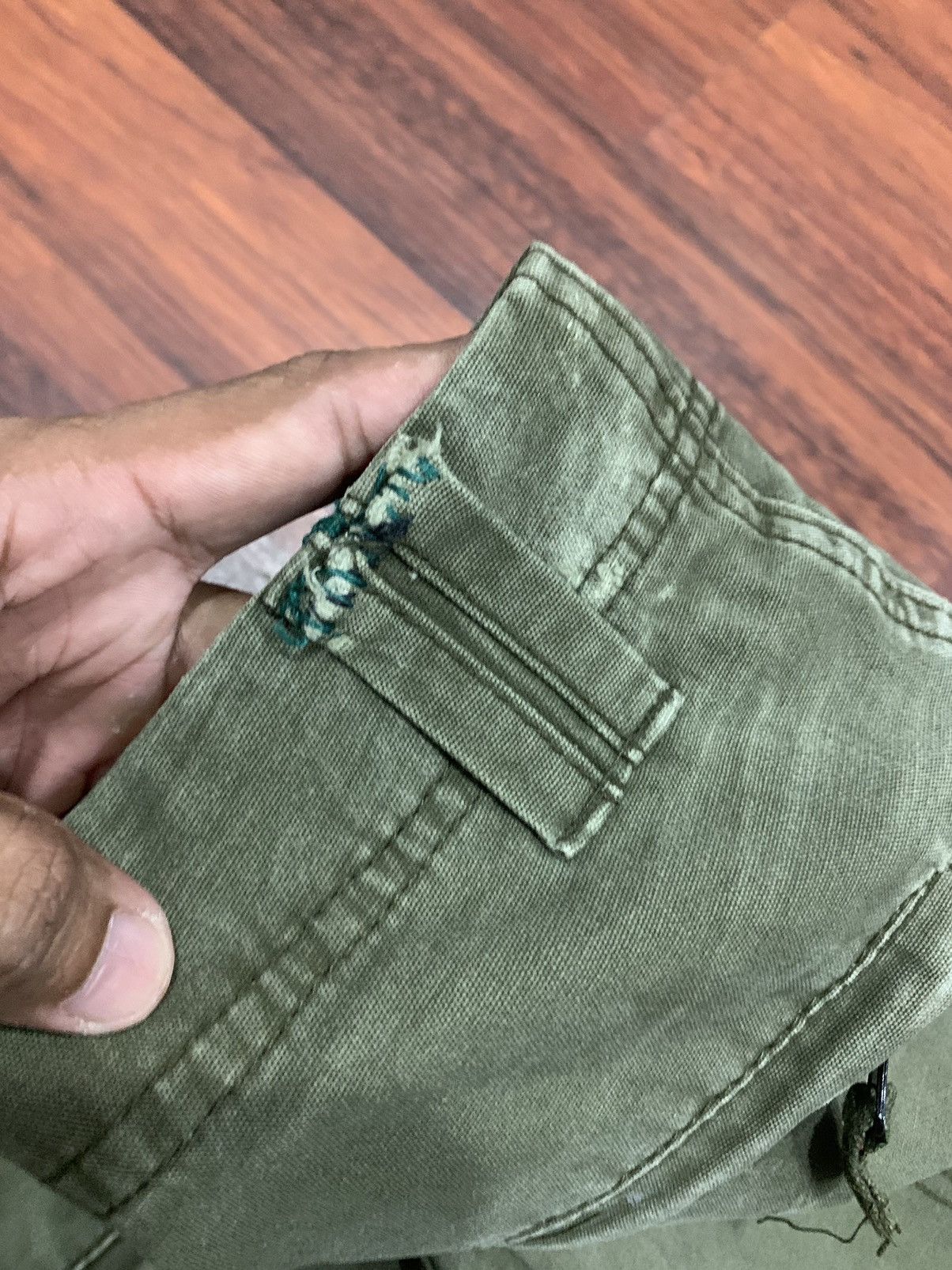 Japanese Brand Army Inspired Cargo Pants Size US 32 / EU 48 - 11 Thumbnail