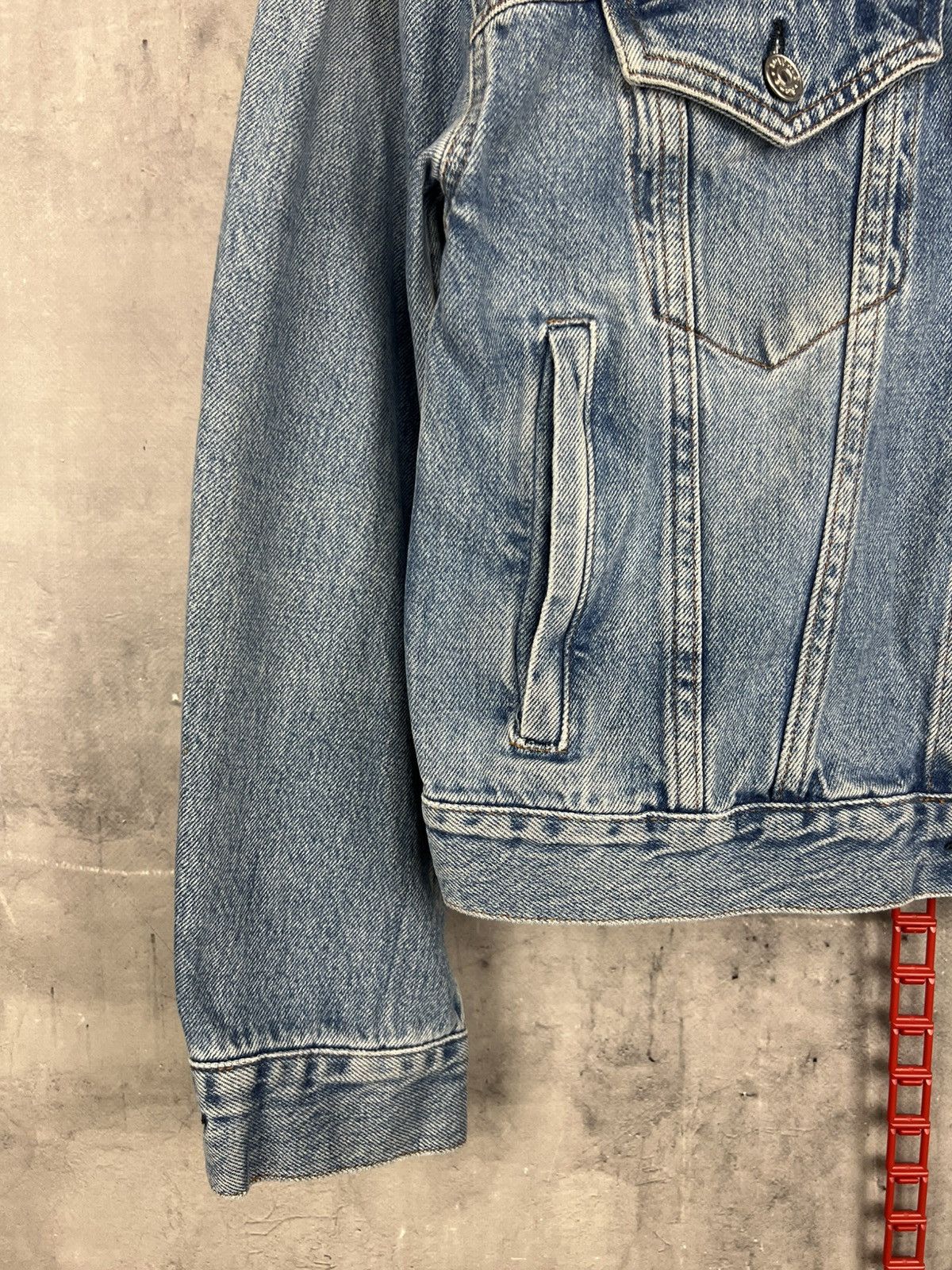 Acne Studios Acne Studios Women’s Lab Nt Mid Vtg Denim Jacket Size 34 Size XXS / US 00 / IT 34 - 9 Thumbnail