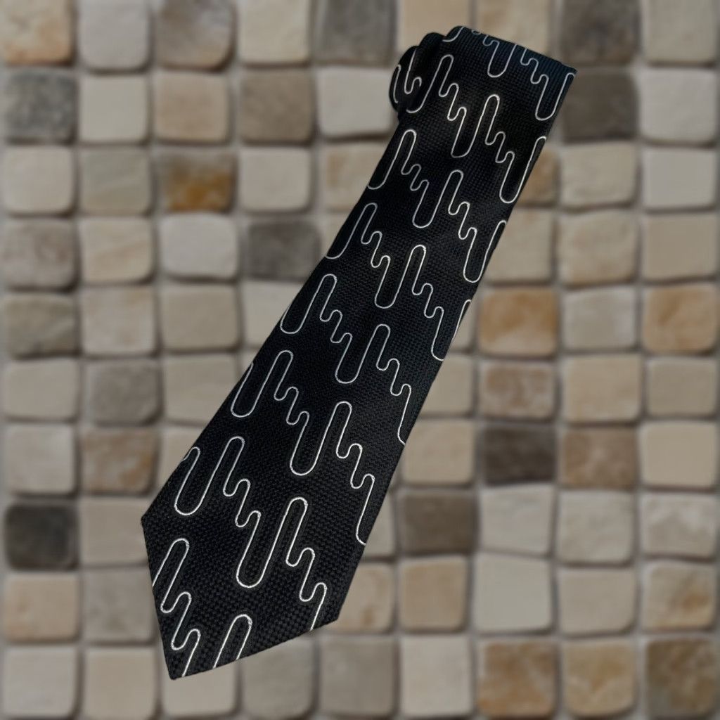 Robert Graham VINTAGE NWT Men's Robert Graham Luxury Silk Tie Abstract Made in USA Size ONE SIZE - 1 Thumbnail