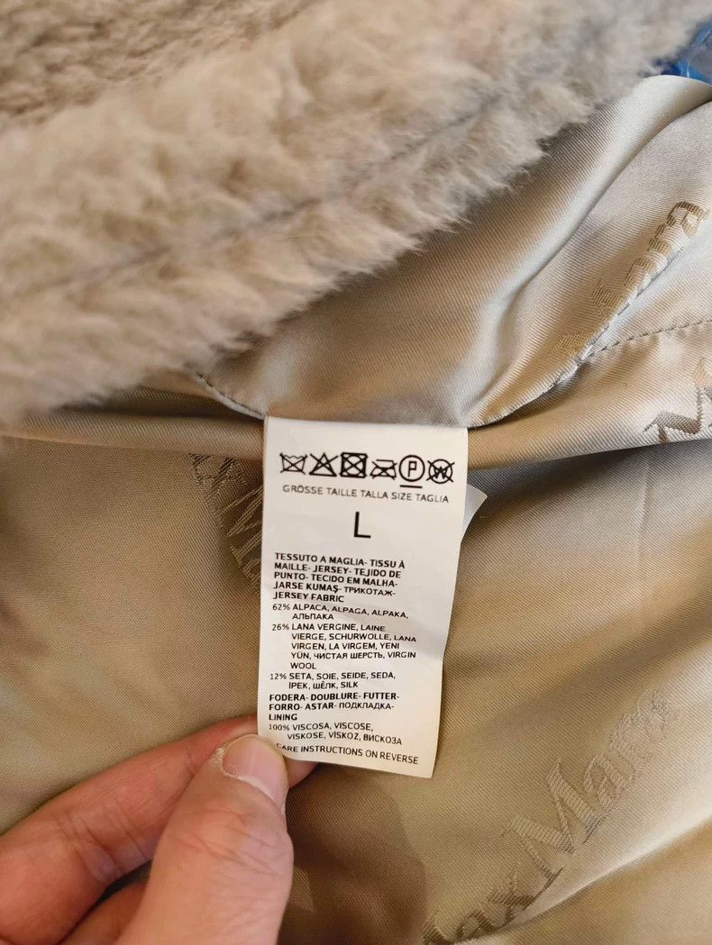 Max Mara Max Mara Sandy-colored coat Size L / US 10 / IT 46 - 6 Thumbnail