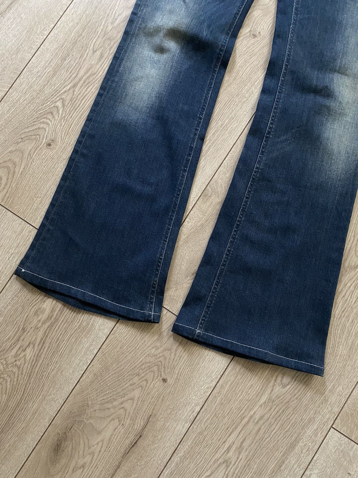 Roberto Cavalli Vintage Roberto Cavalli Flare Stud Jeans Made in Italy Size 32" / US 10 / IT 46 - 3 Thumbnail