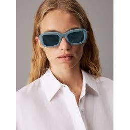 Calvin Klein Calvin Klein CK24511S 835 Women Sunglasses Peach Rectangle Size ONE SIZE - 2 Thumbnail