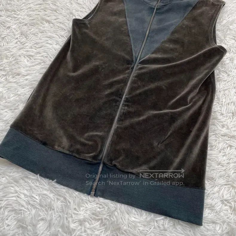 Maison Margiela Maison Margiela Size os Velvet colour block zipper stand-up Size US M / EU 48-50 / 2 - 4 Thumbnail