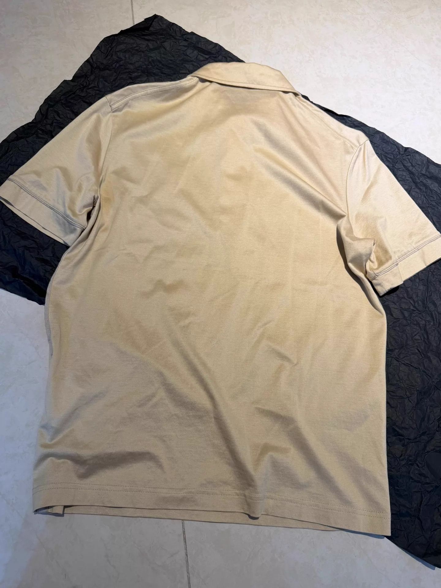 Prada PRADA Unisex Nylon Side Stripe Slim Old Money Polo Size S / US 4 / IT 40 - 5 Thumbnail