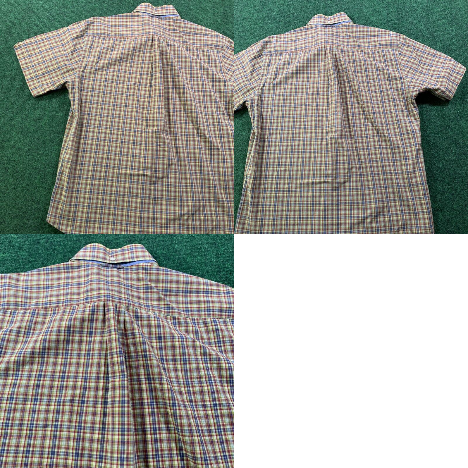 Tommy Hilfiger Tommy Hilfiger Shirt Mens Medium Multicolor Button Up Short Sleeve Plaid Preppy Size US M / EU 48-50 / 2 - 8 Thumbnail