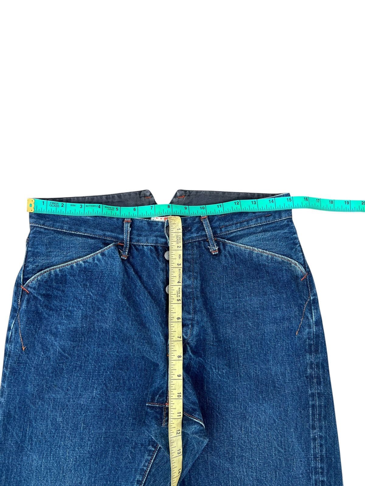 KATO Kato Japan Blue Denim Selvedge Jeans Size US 29 - 4 Thumbnail