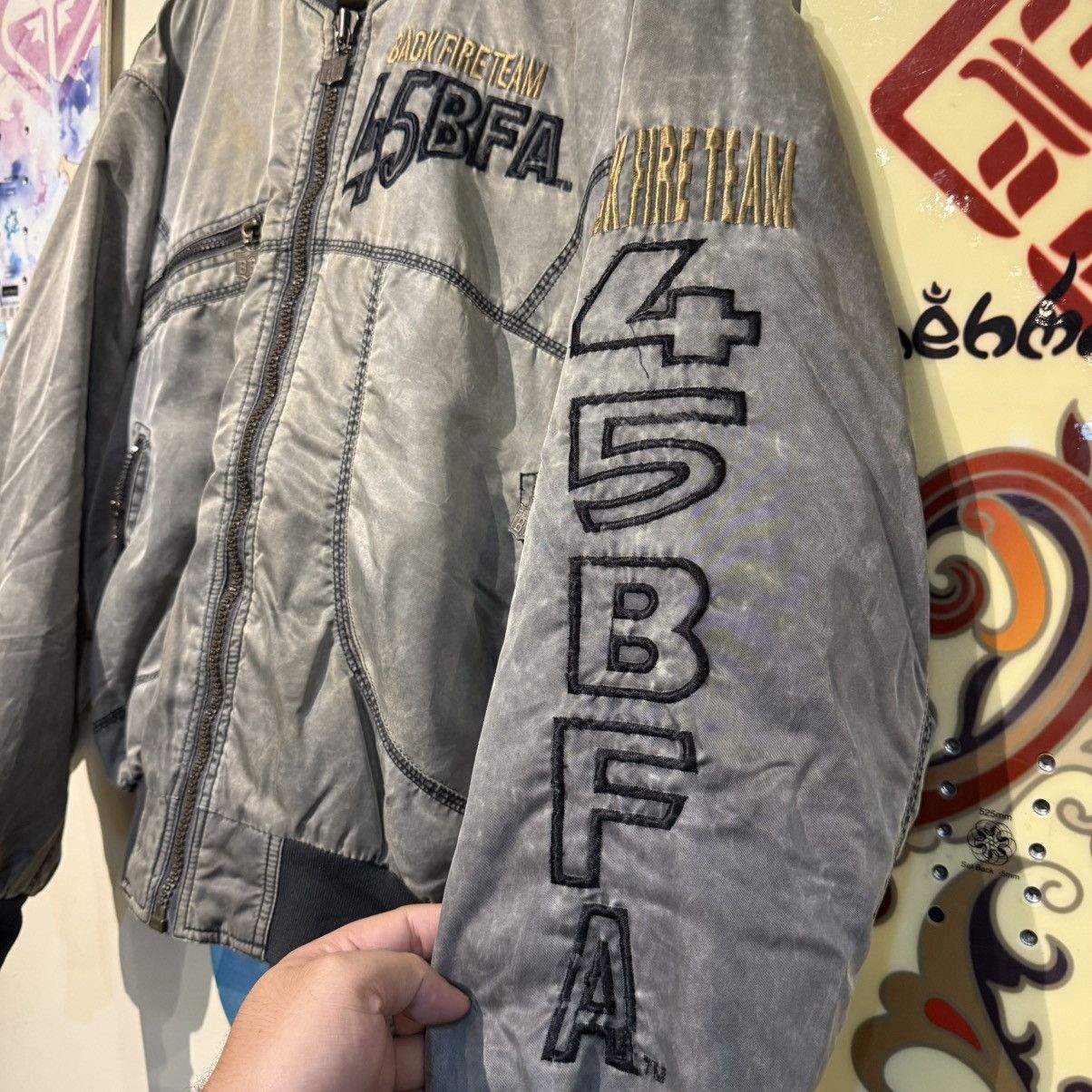 Japanese Brand × Vintage Vintage Back Fire Bomber Jacket Size US M / EU 48-50 / 2 - 3 Thumbnail