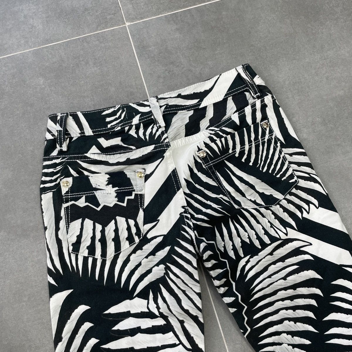 Just Cavalli Just Cavalli Women Skinny Leg Pants Size 25 Size 29" - 18 Thumbnail