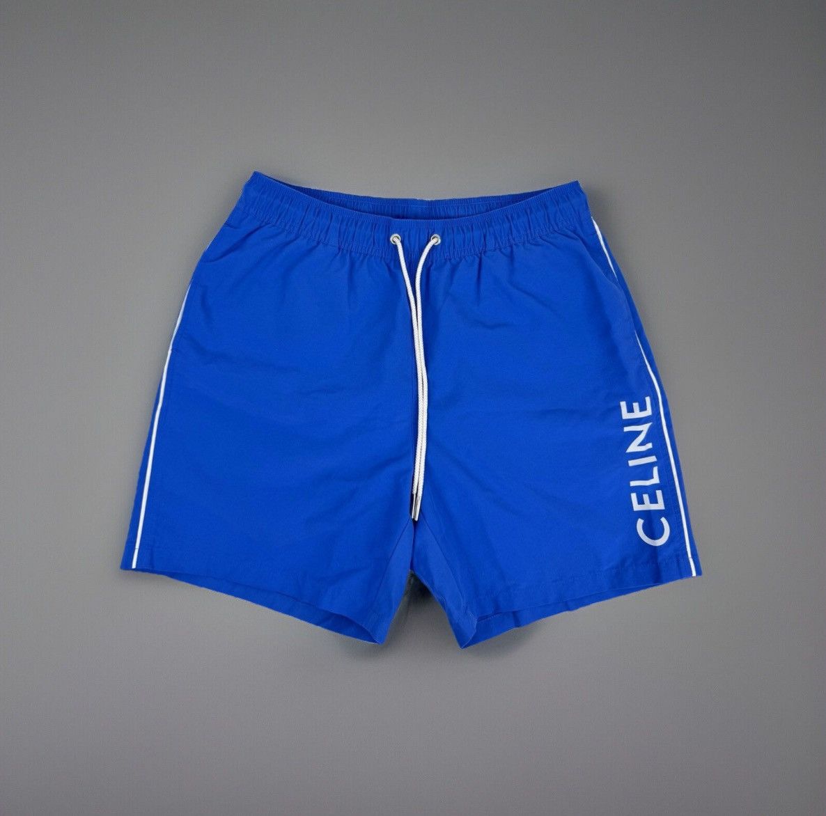Celine LOGO PRINT SWIMSHORTS Size US 30 / EU 46 - 1 Thumbnail