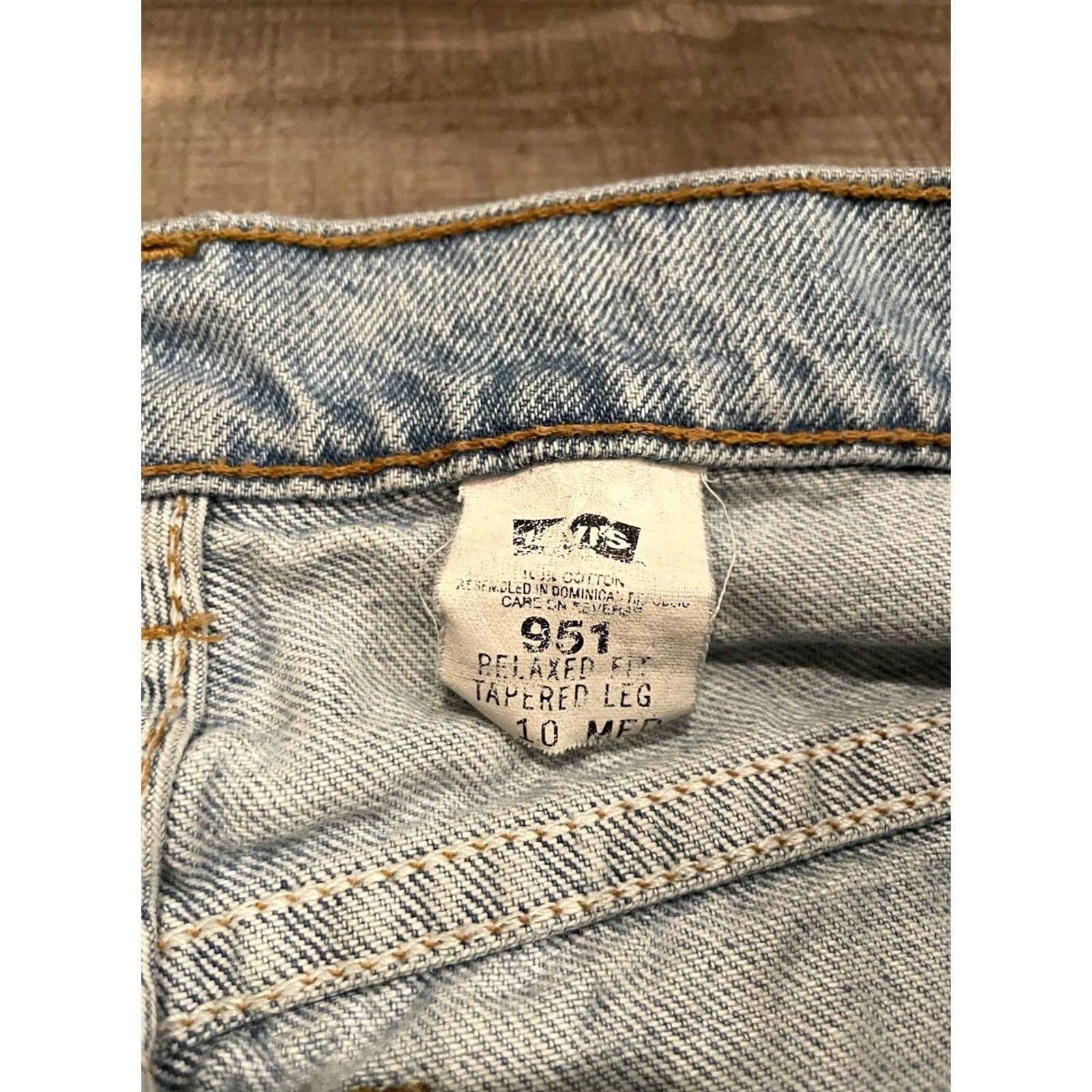 Levi's Levi'S Womens 15951 Jeans Size 10 Relaxed Fit Tapered Leg Orange Tab 28x29 (F521) - 90s Style Size 32" / US 10 / IT 46 - 7 Thumbnail