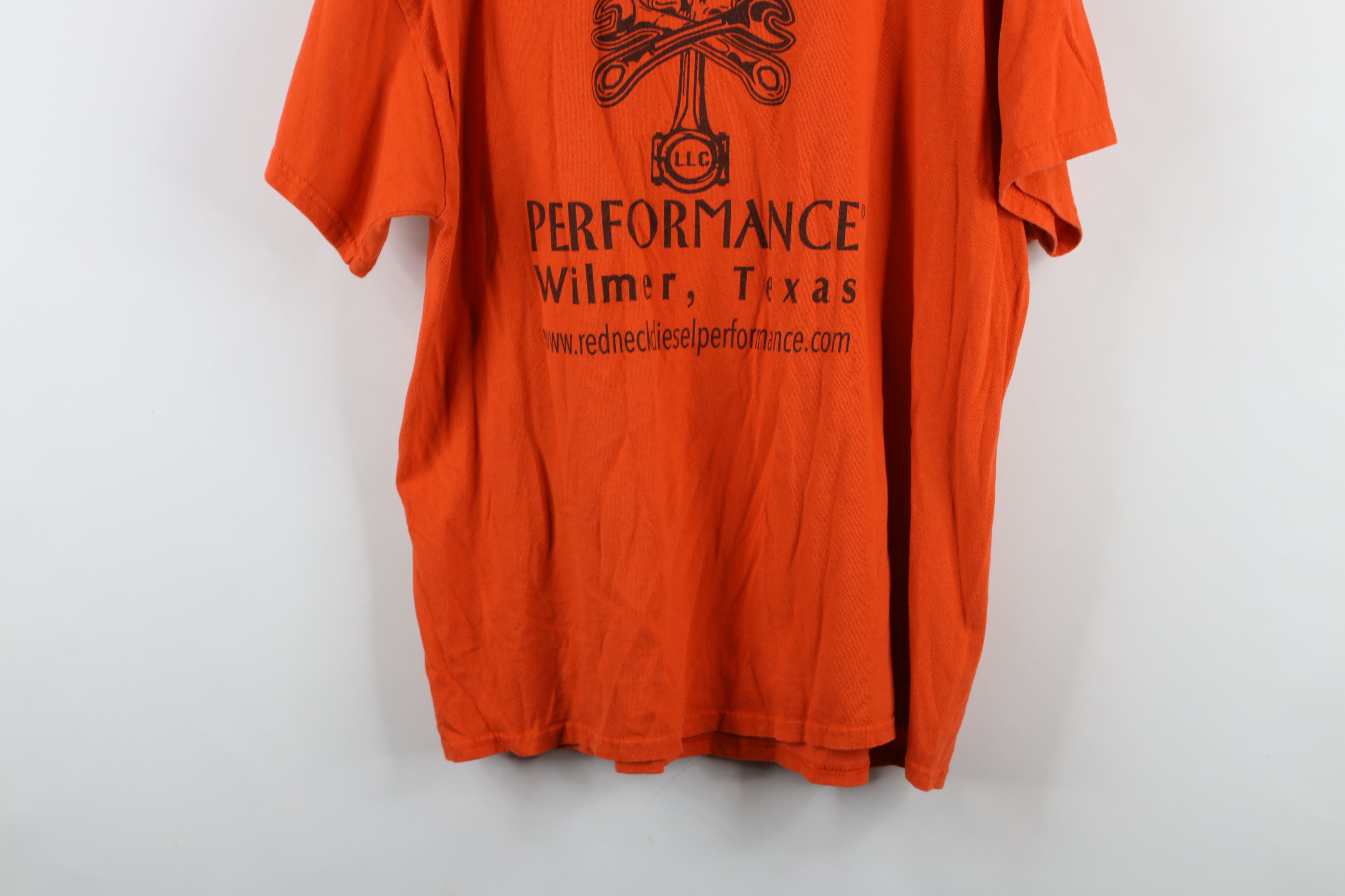 Vintage Vintage Y2K Streetwear Redneck Diesel Car T-Shirt Orange Size US L / EU 52-54 / 3 - 13 Thumbnail