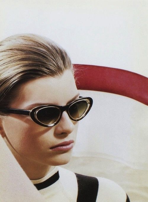 Prada PRADA 2001 S/S SPR 04B Cat-Eye Sunglasses y2k 00s Archive Size ONE SIZE - 3 Thumbnail