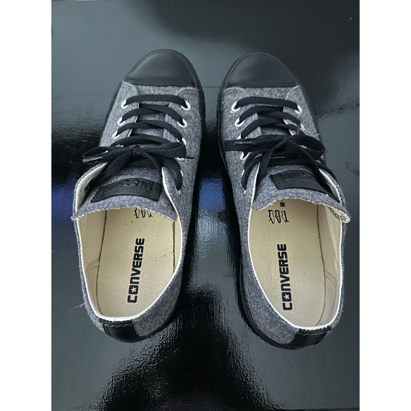 Converse Converse All Star Sneakers Gray Flannel - EXCELLENT preowned Size US 10 / IT 40 - 6 Thumbnail