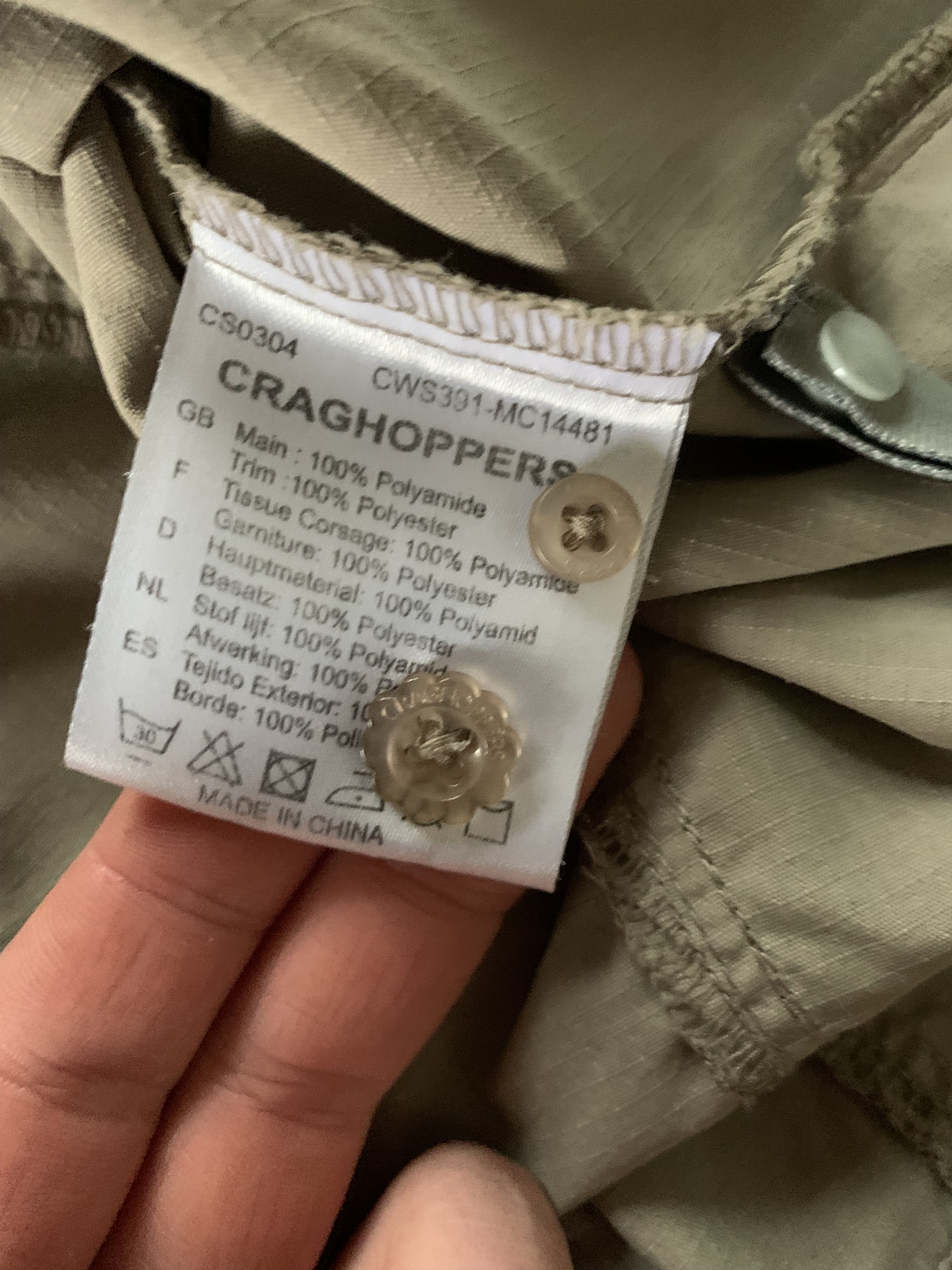 Other Craghoppers Nosilife Womens Button Up Shirt Size S / US 4 / IT 40 - 6 Thumbnail