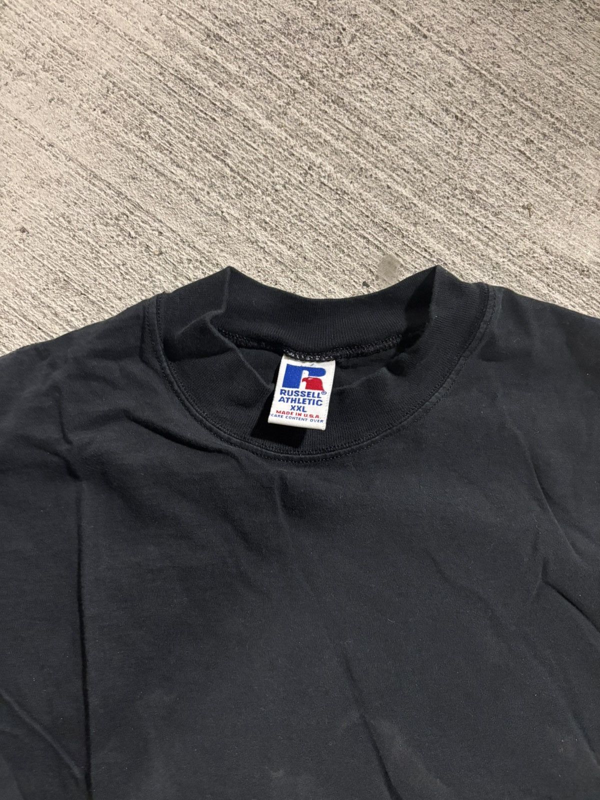 Russell Athletic × Vintage 90’s Russell Longsleeve Size US XXL / EU 58 / 5 - 5 Thumbnail